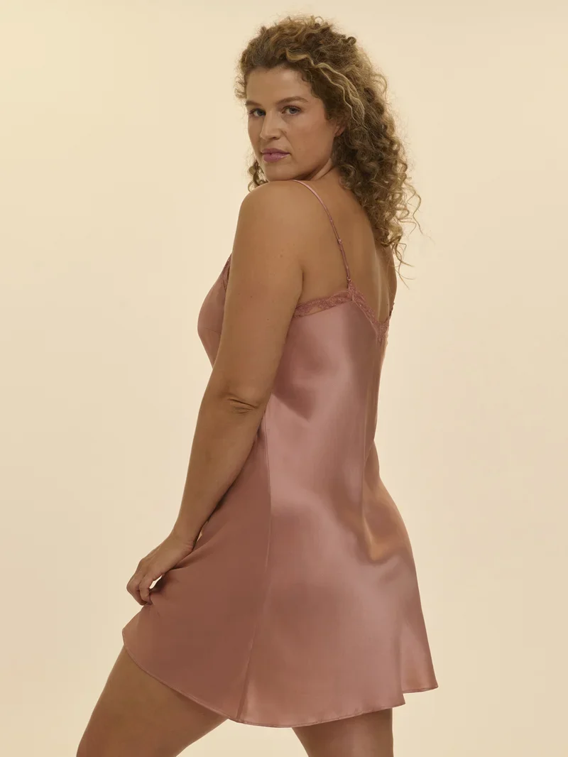 Simone Perele – Love Me Kurzes Nachthemd, Rauchrosa
