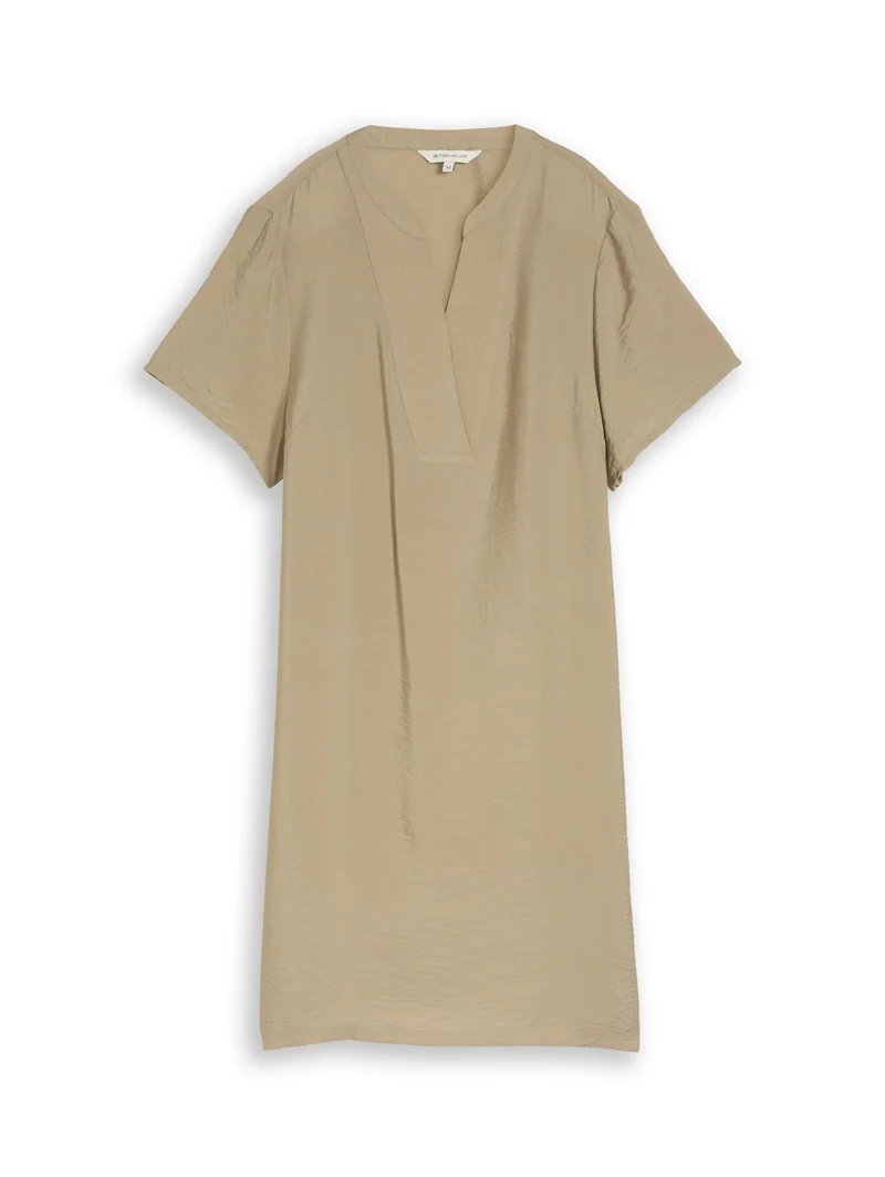 Kleid mit V-Ausschnitt