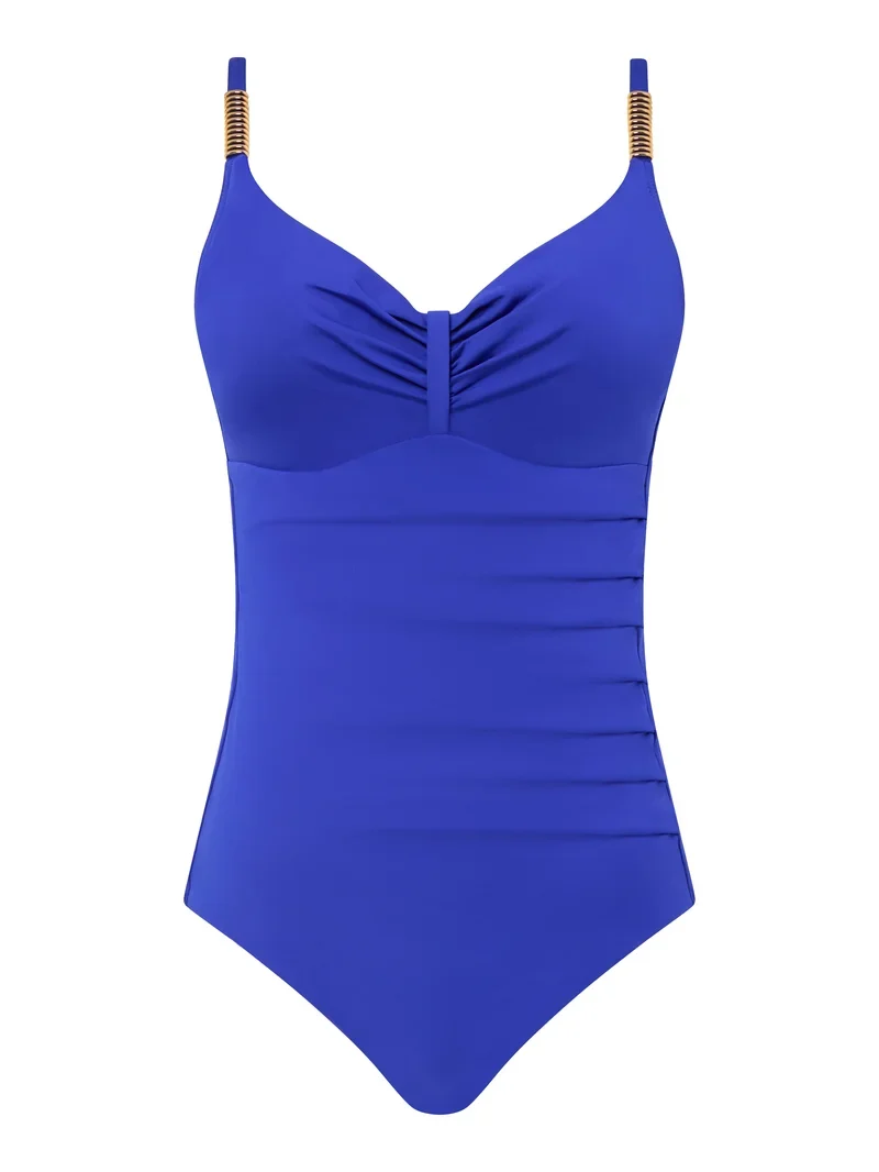 Chantelle Swimwear – Icon Covering Bügel-Badeanzug Griechischblau