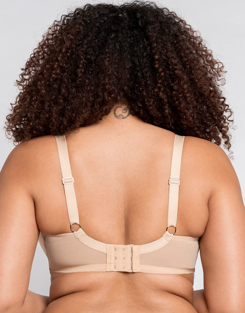 Curvy Kate Daily Dream Padded Balcony Bra Biscotti