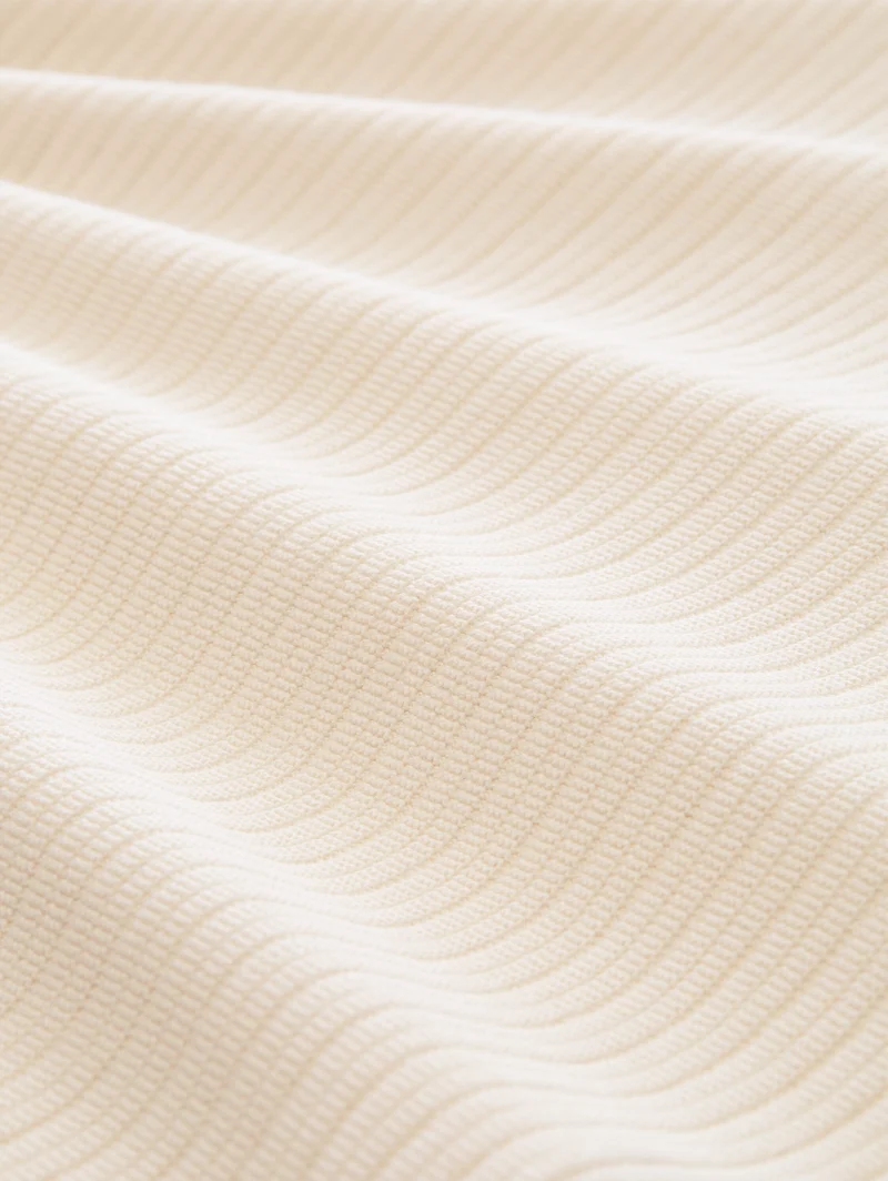 Strick-Poloshirt aus Baumwolle