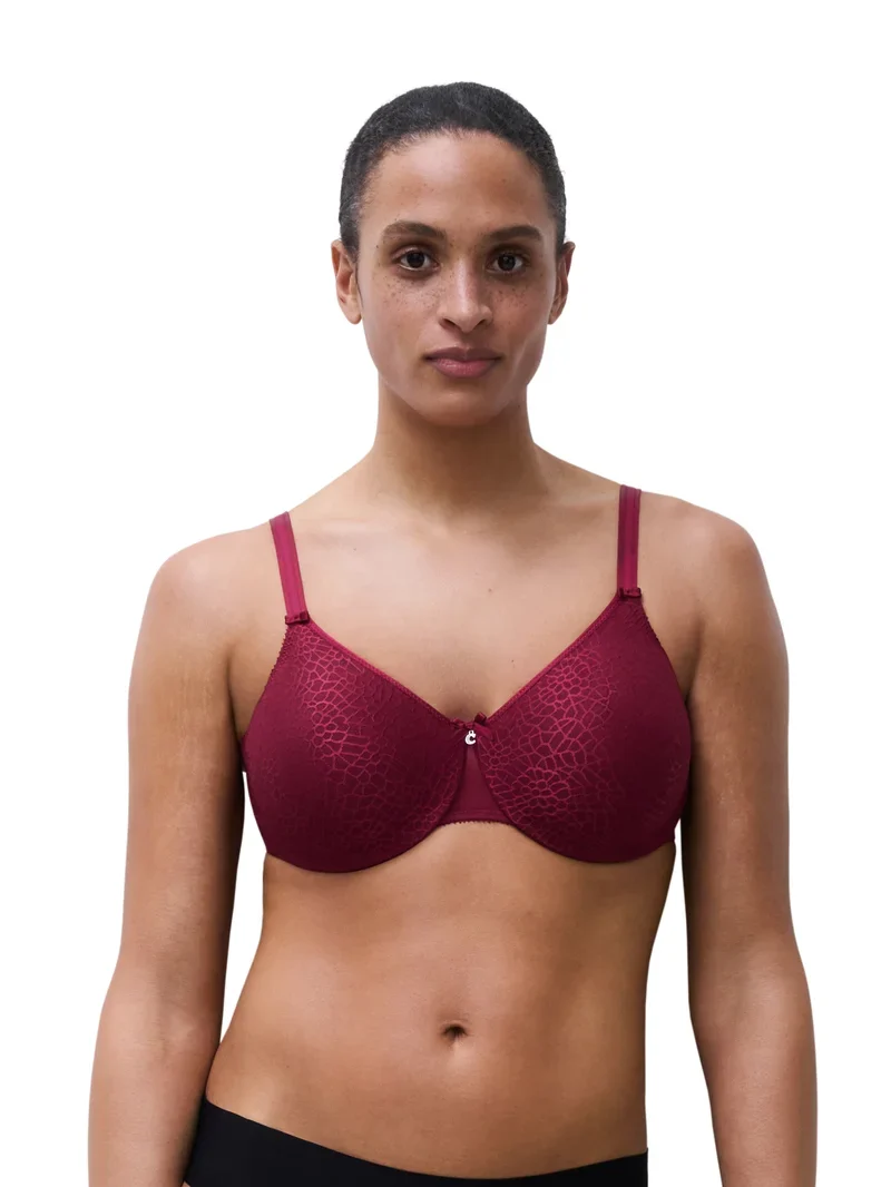 Chantelle - C Magnifique geformter BH, rote Himbeere / Sedona