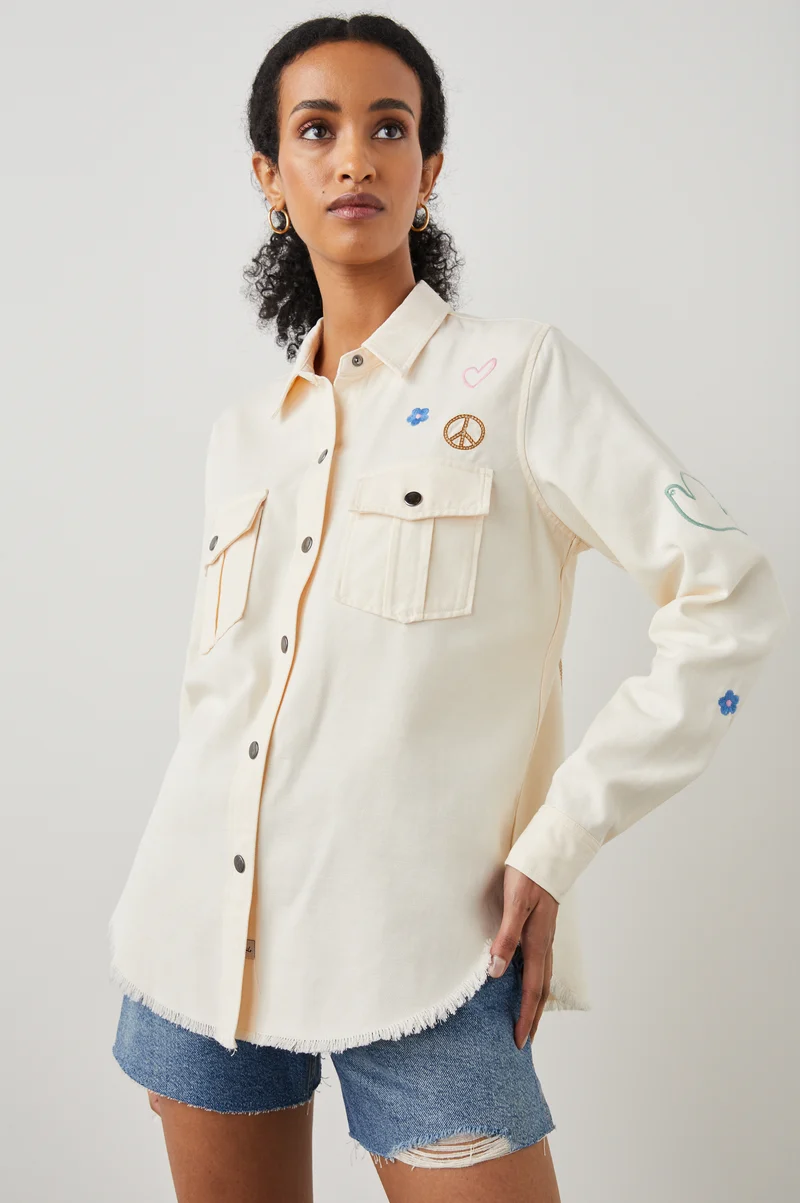 Loren Ivory Shirt
