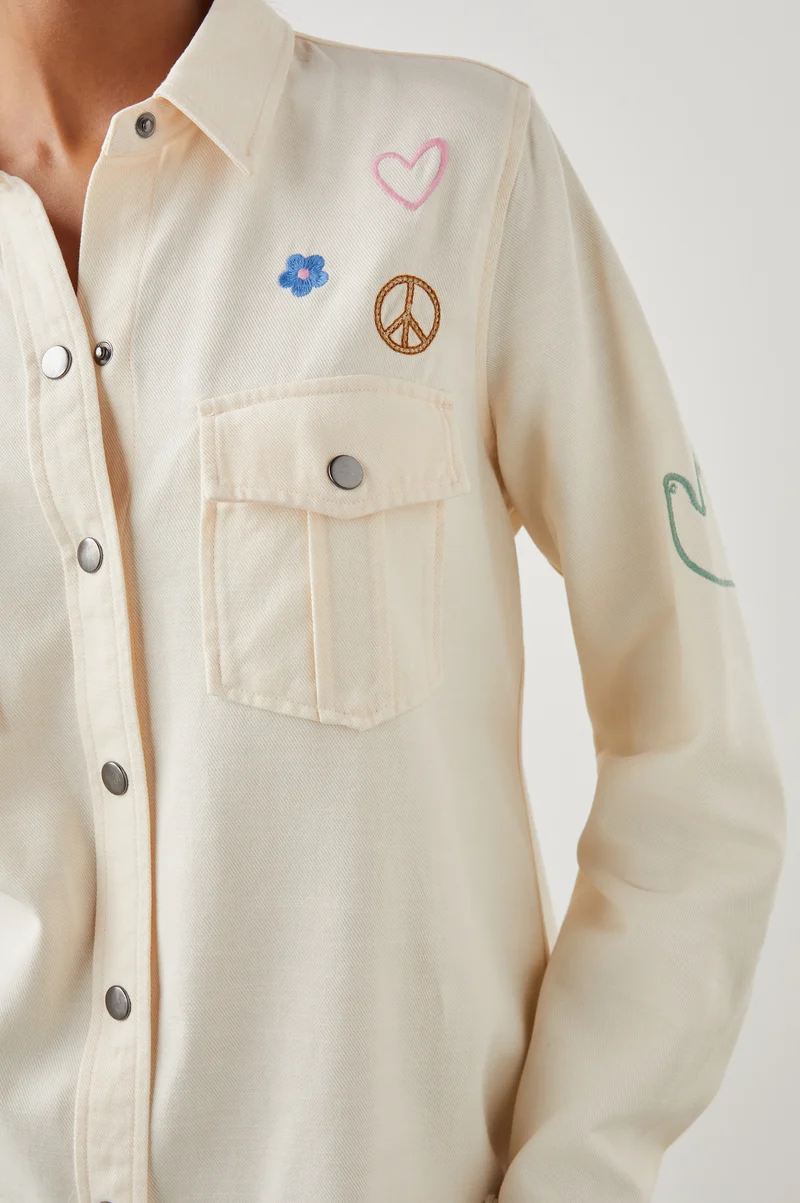 Loren Ivory Shirt
