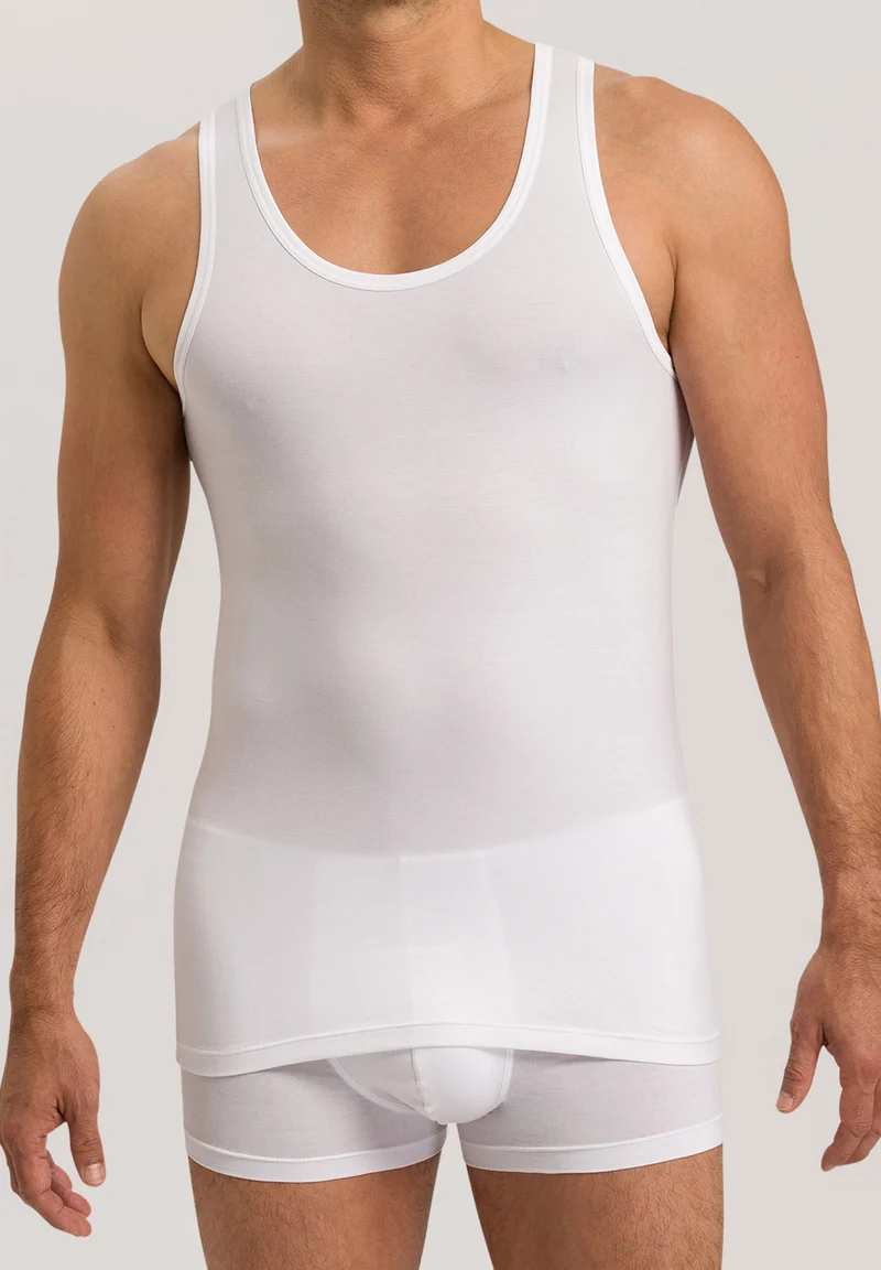 Cotton Superior Tank Top | white 073087-070101