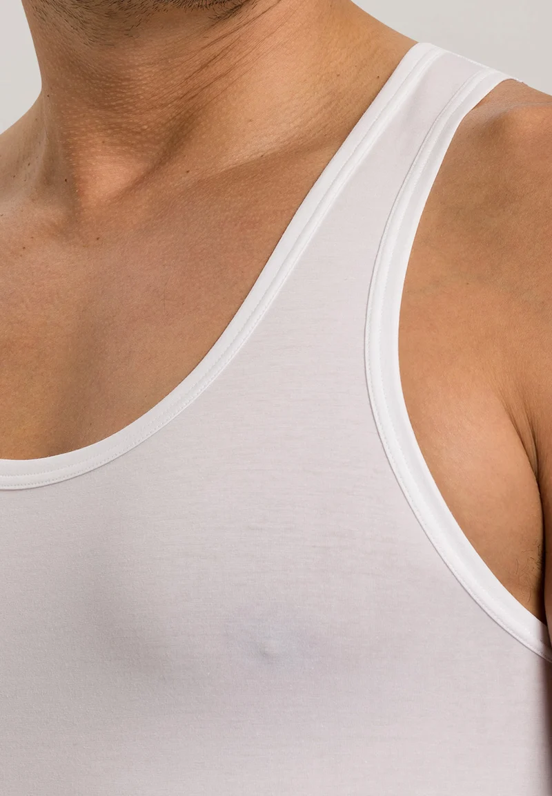 Cotton Superior Tank Top | white 073087-070101