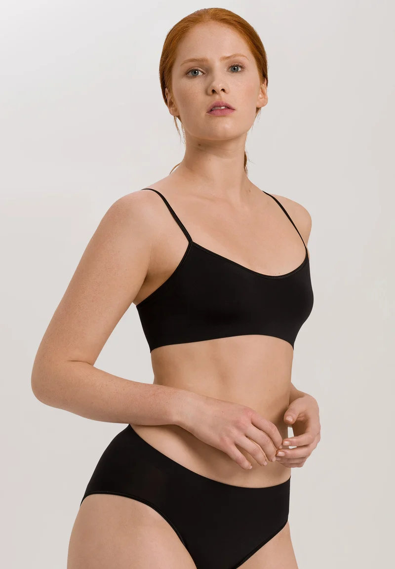 Touch Feeling Crop Top | black 071824-070199
