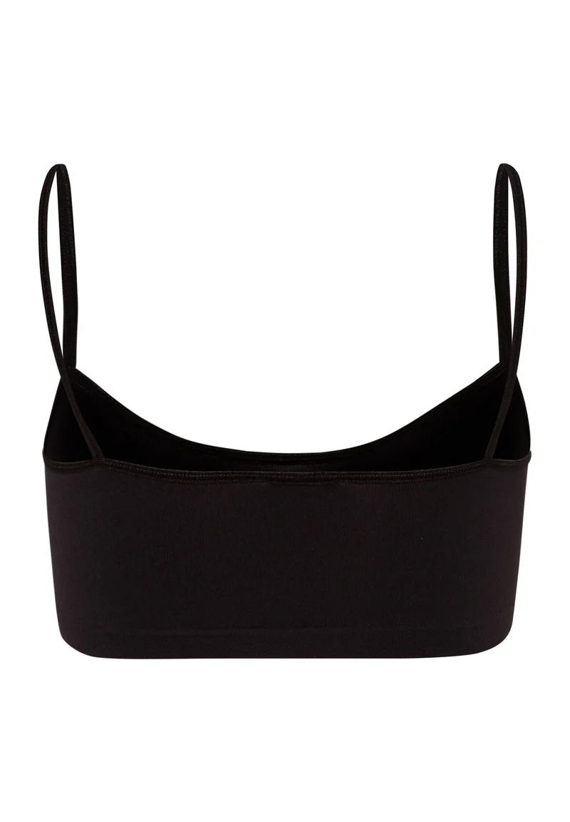 Touch Feeling Crop Top | black 071824-070199