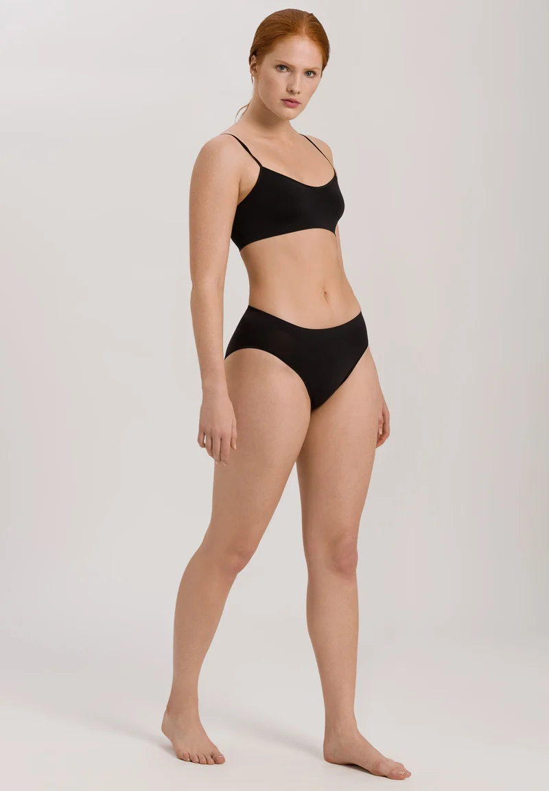 Touch Feeling Crop Top | black 071824-070199
