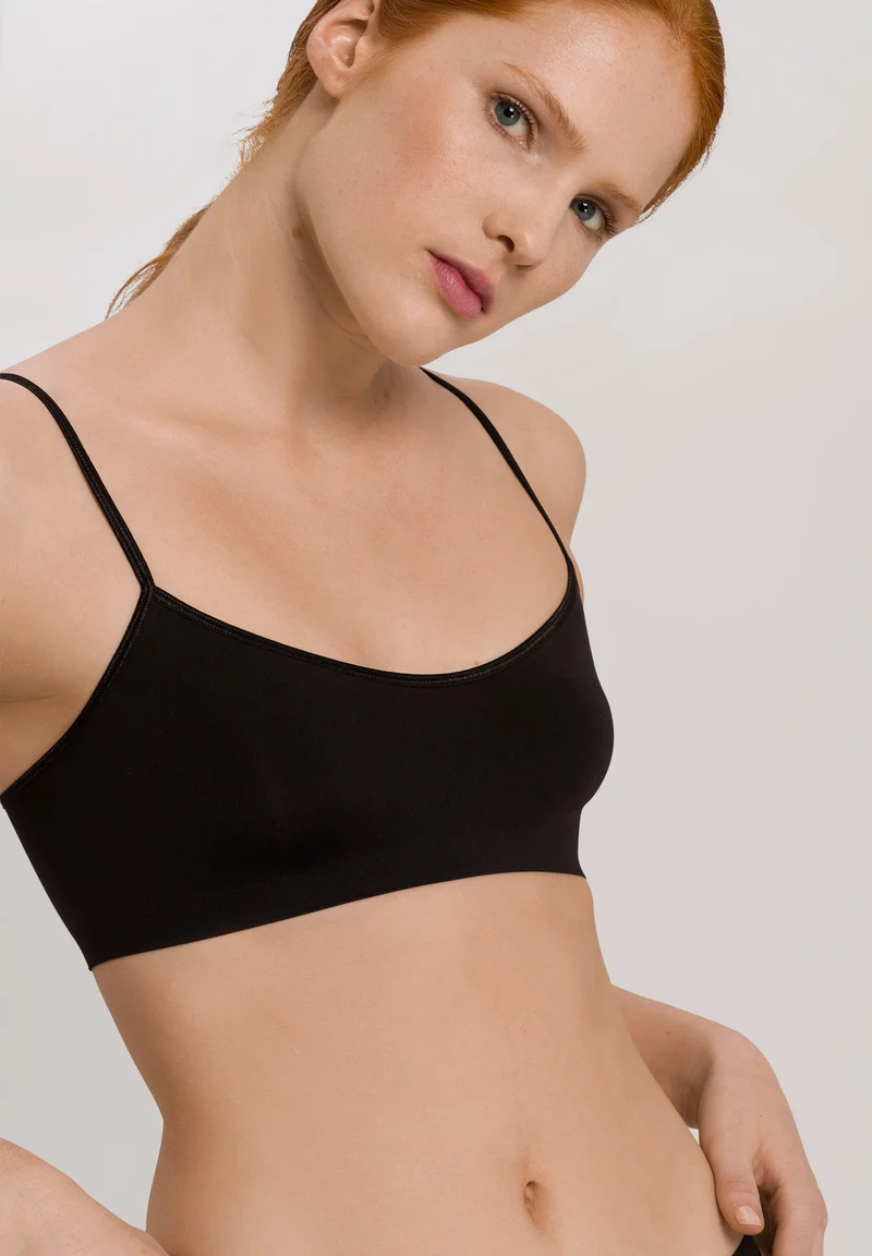 Touch Feeling Crop Top | black 071824-070199