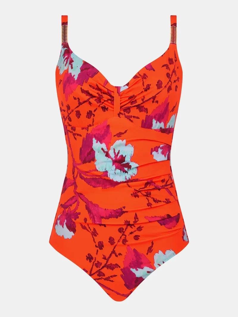 Chantelle Swimwear – Icon Covering Bügel-Badeanzug Painted Flowers