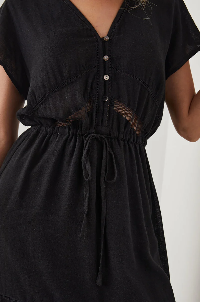 Kiki Black Lace Detail