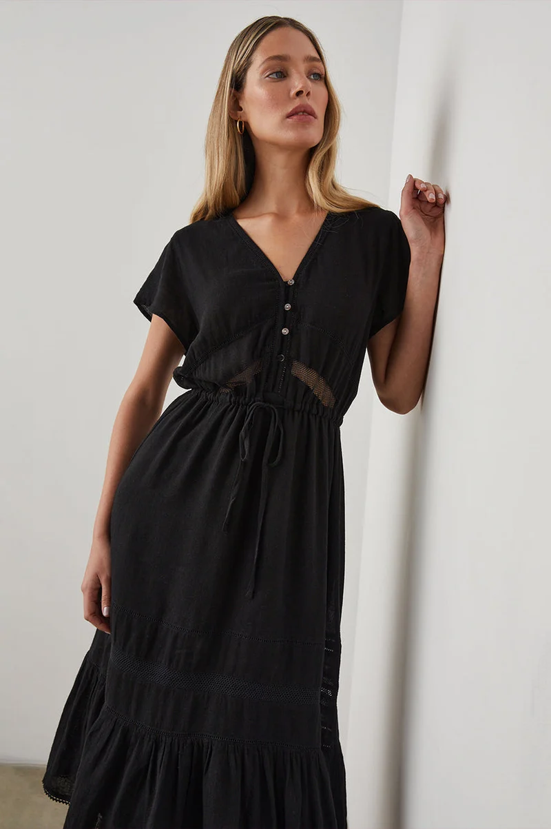 Kiki Black Lace Detail