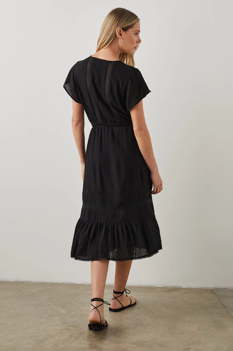 Kiki Black Lace Detail