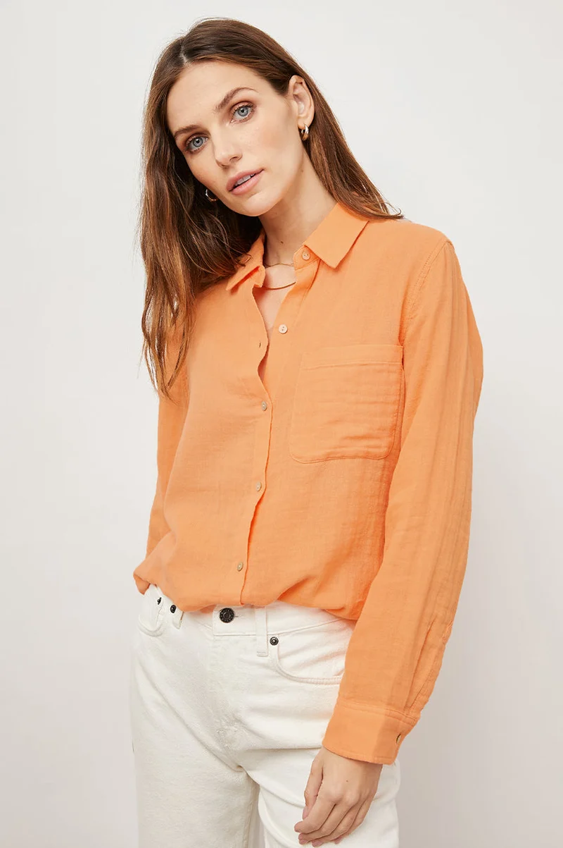 Ellis Papaya Top
