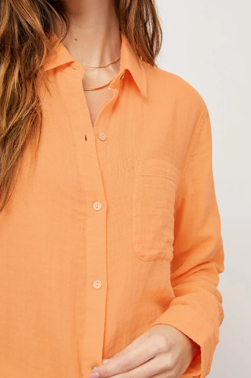Ellis Papaya Top