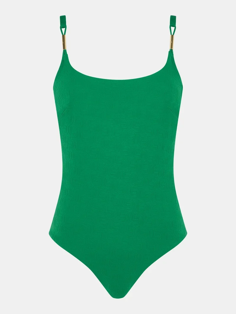 Chantelle Swimwear - Hera Bedeckender Bügel-Badeanzug Smaragdgrün