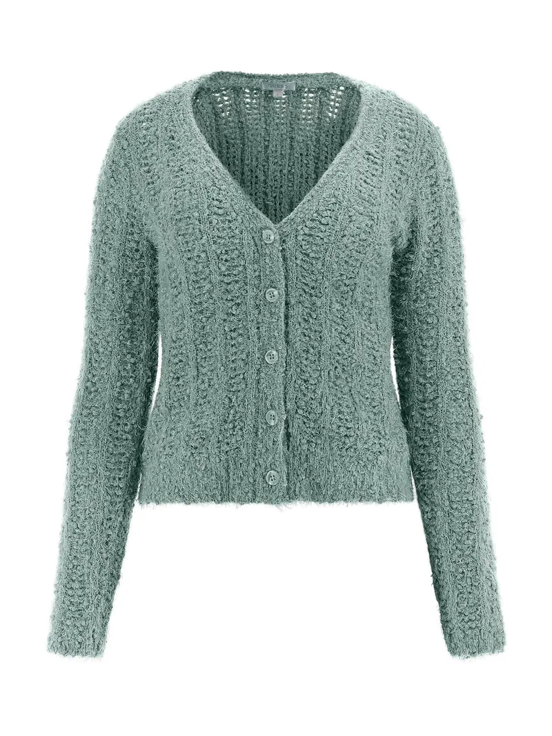 LS VN BEA OPEN STITCH CARDIGAN