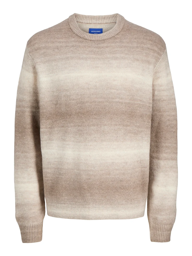 JORMEADOWS KNIT SPACE DYE CREW NECK
