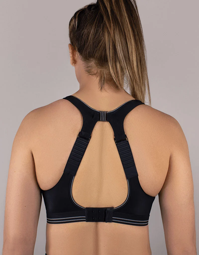 Shock Absorber Ultimate Run Non Padded Sports Bra Black