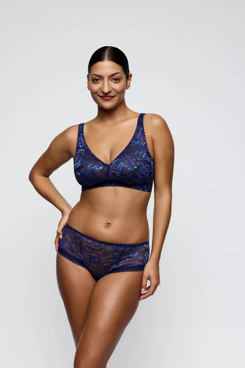 PrimaDonna - San Angel Luxus-Tanga Wasserblau