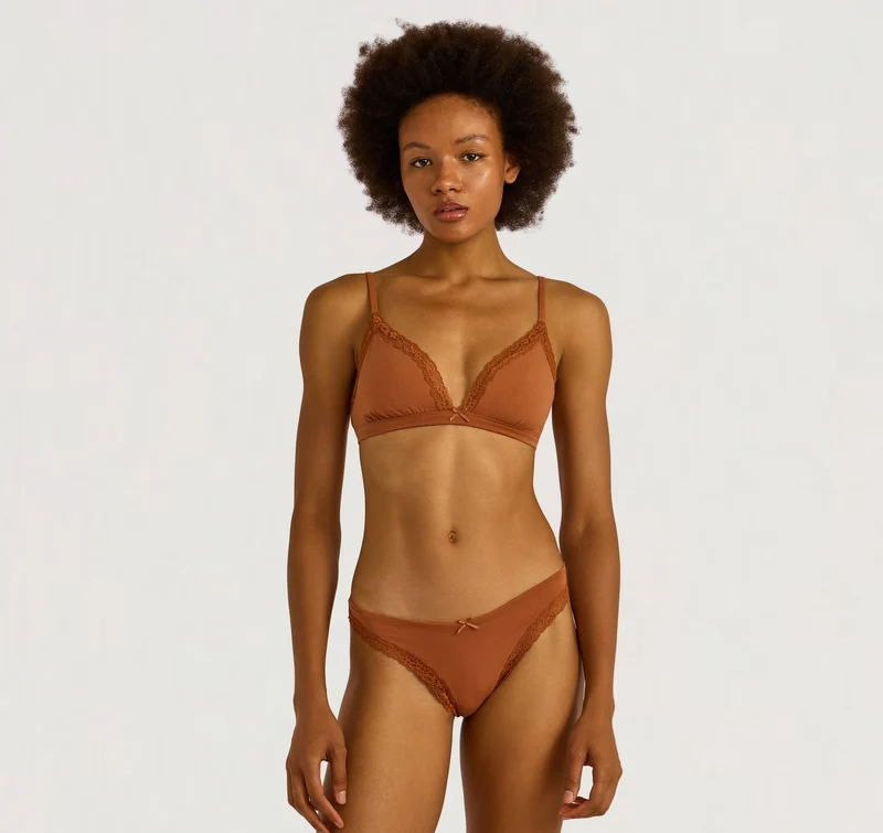 Flex Lace Triangle Bralette