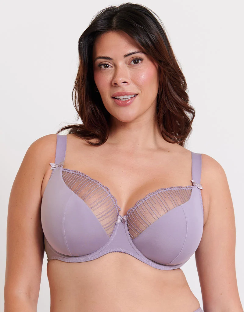 Flirtelle Riley Balcony Bra Lavender