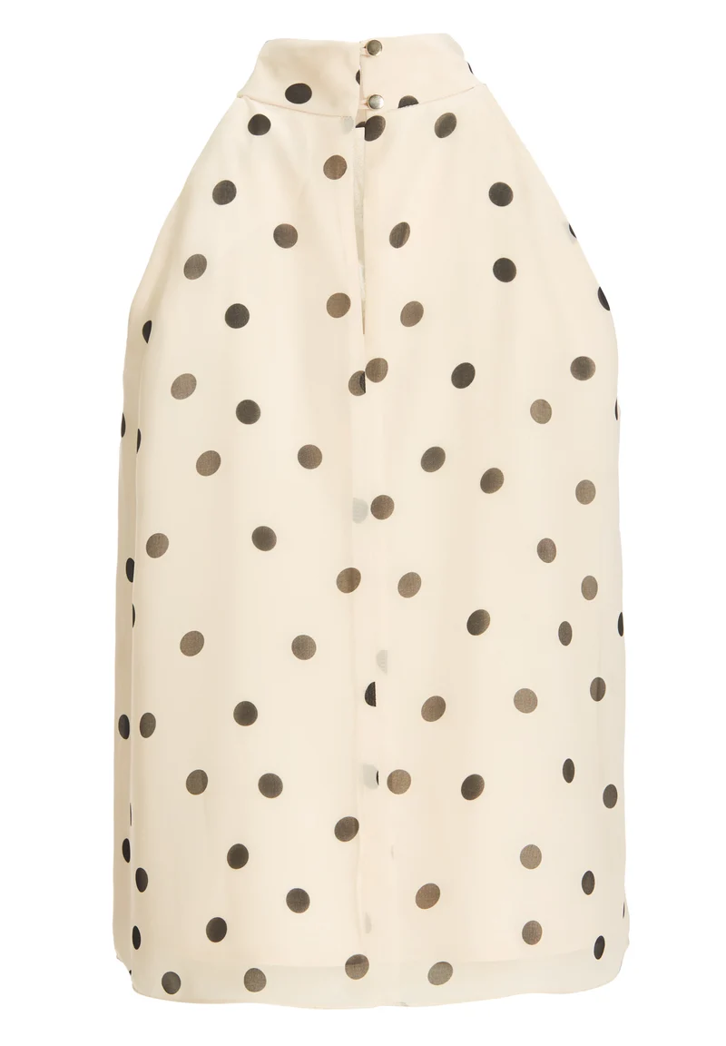 Schluppentop mit Polka Dots