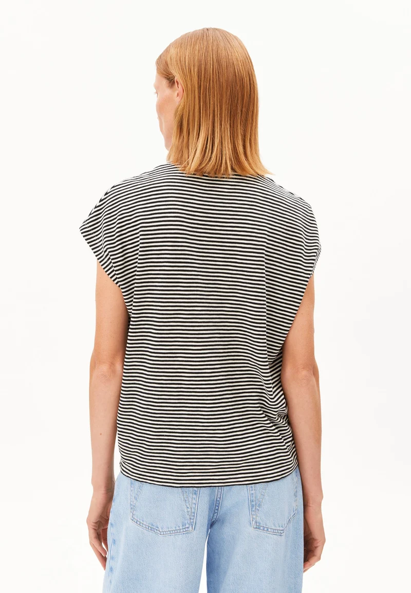 SLUB JERSEY STRIPE T-SHIRT