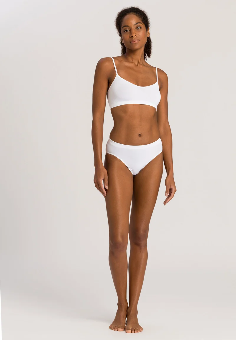 Touch Feeling Midi Briefs | white 071812-070101
