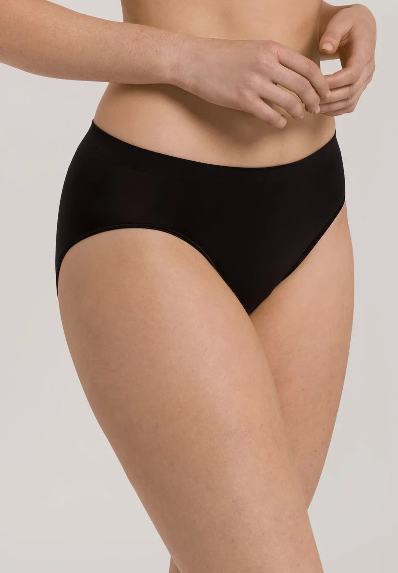 Touch Feeling Midi Briefs | black 071812-070199