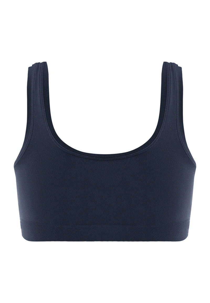 Touch Feeling Crop Top | deep navy 071810-071610