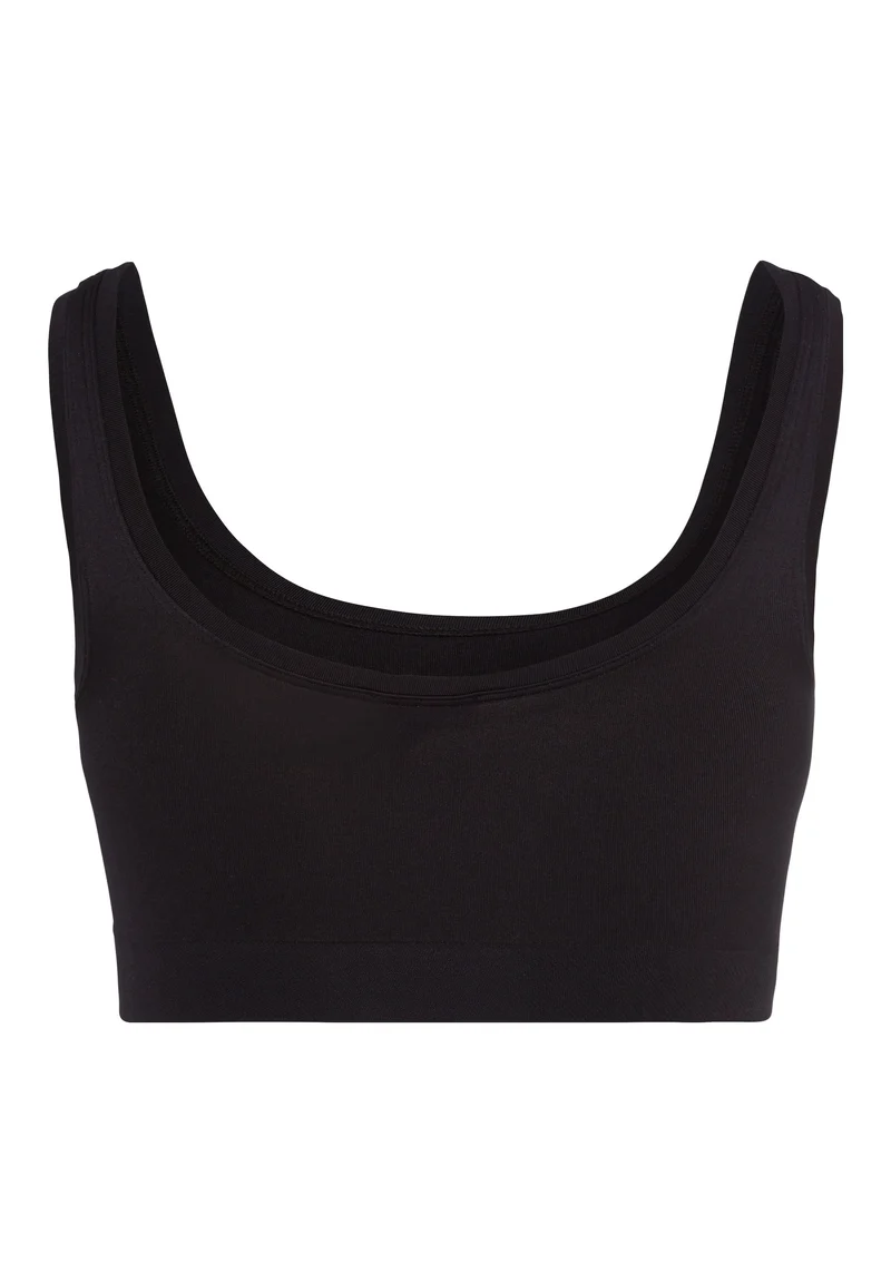 Touch Feeling Crop Top | black 071810-070199