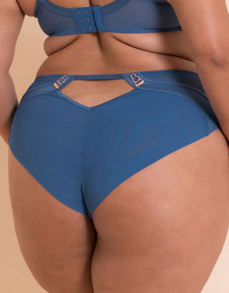 Scantilly Suspense High Waist Brief French Blue