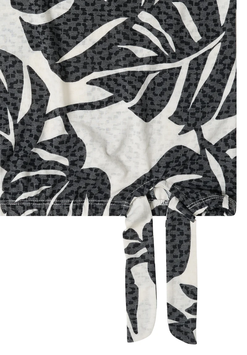 T-Shirt in Ausbrenner-Optik