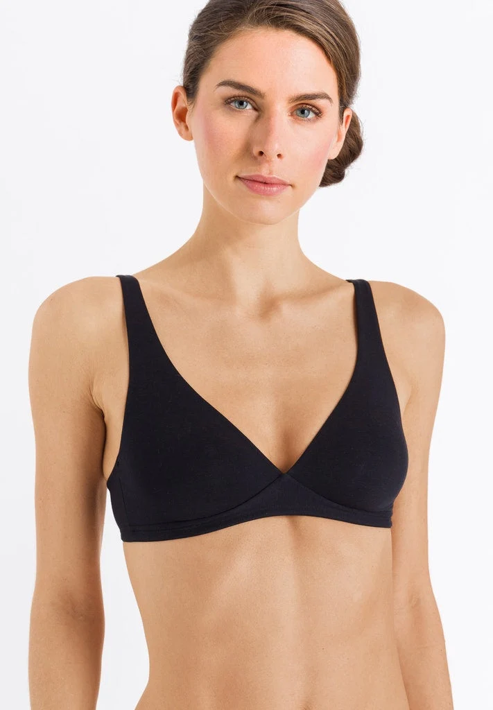 Cotton Sensation Soft Cup Bra Black