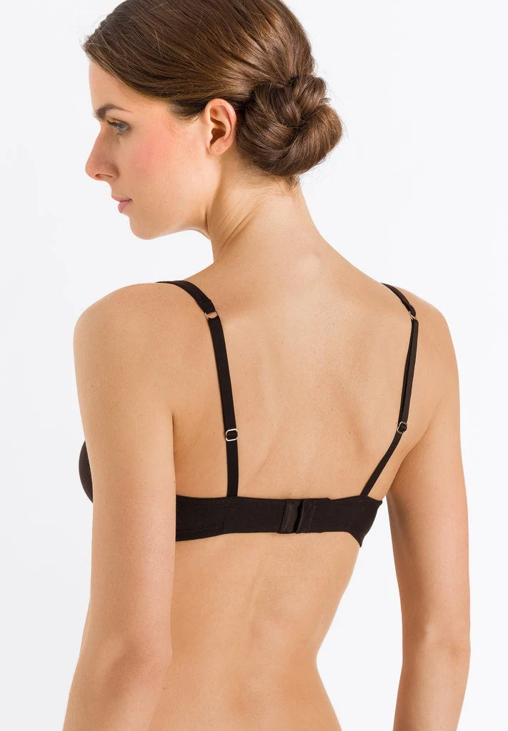 Cotton Sensation Soft Cup Bra Black
