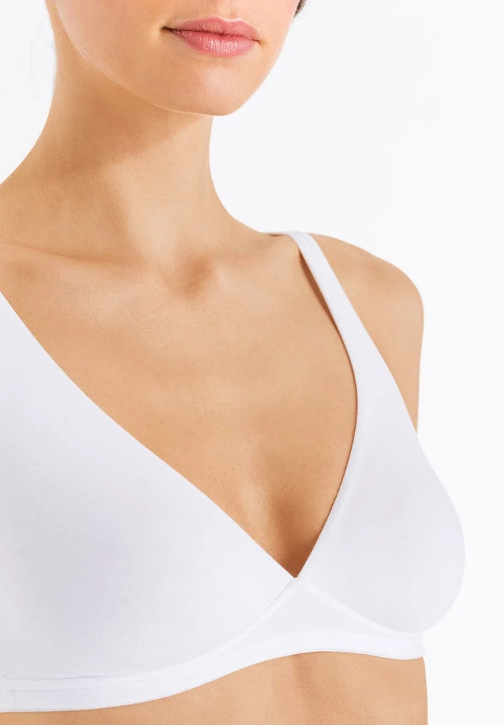 Cotton Sensation Soft Cup Bra White