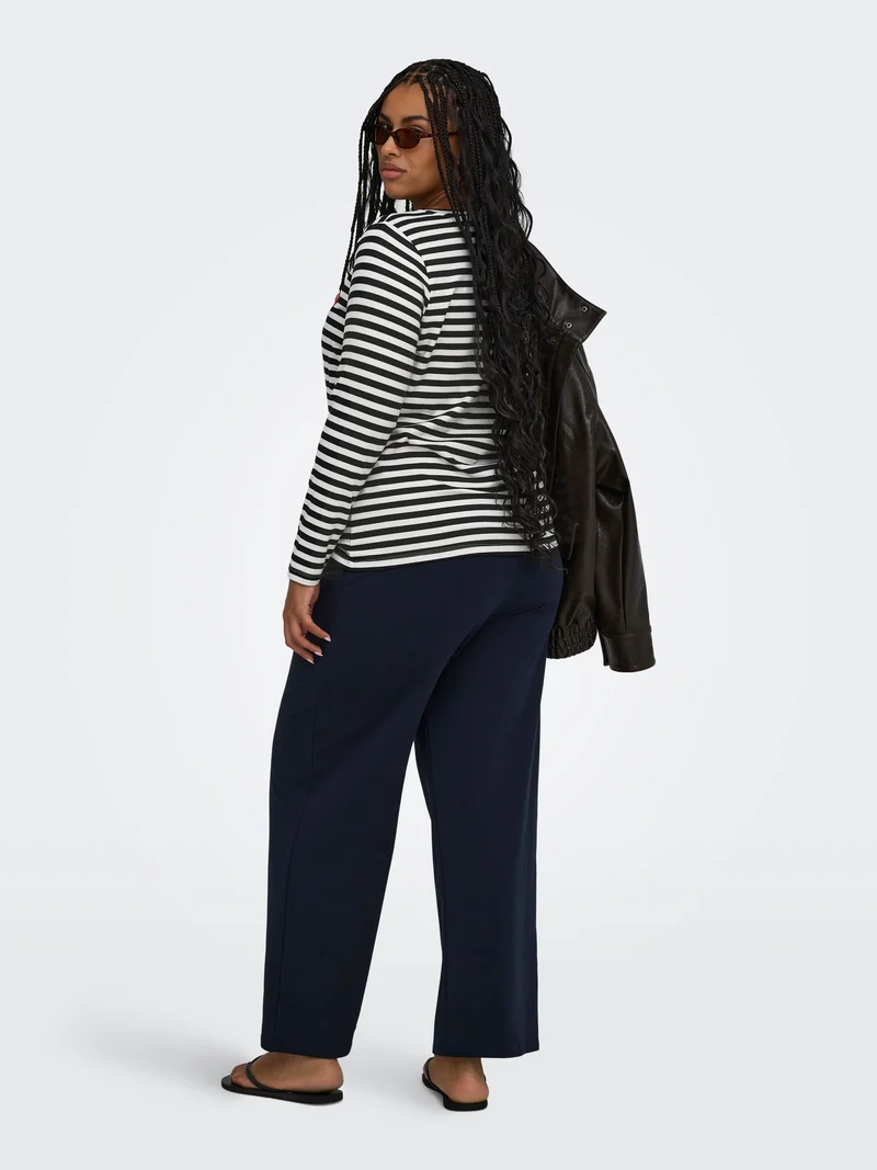 CARBODIL L/S O-NECK BLOUSE JRS