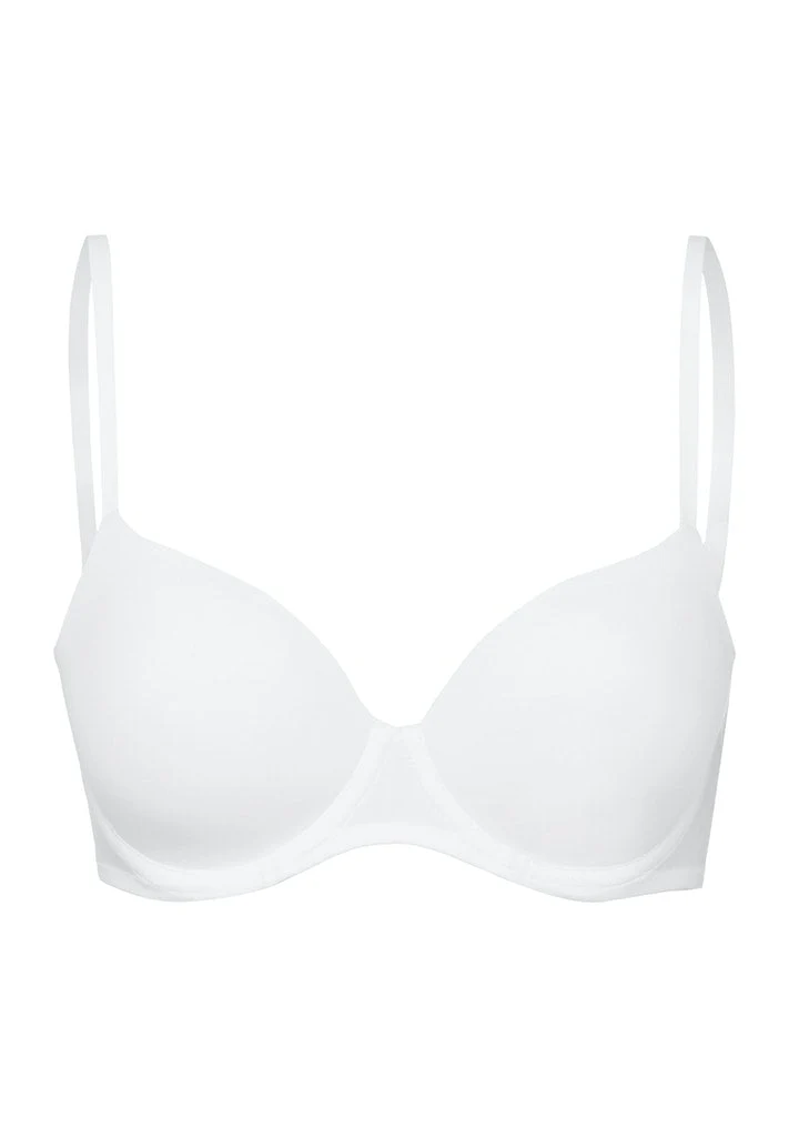 Cotton Sensation Padded Bra White