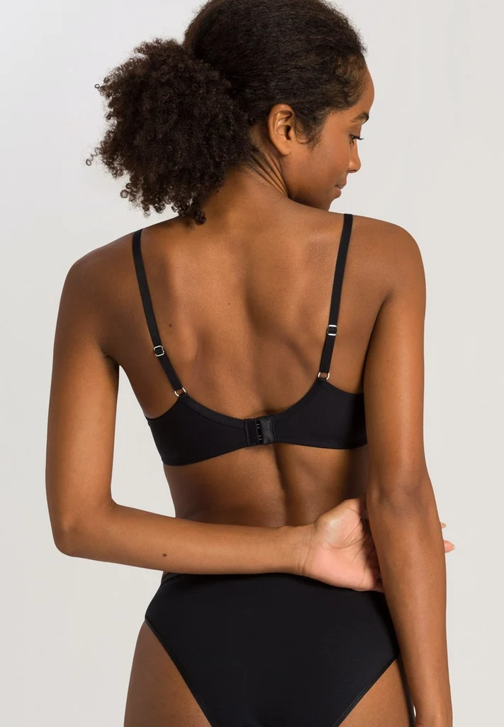 Cotton Sensation Padded Bra Black