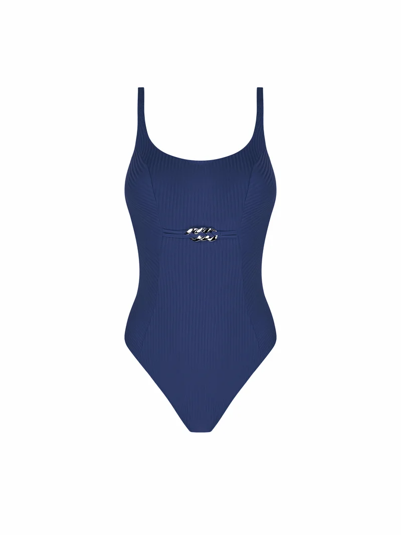 Antigel Swimwear von Lise Charmel – La Stricto Chic Vollschalen-Badeanzug mit Bügeln, Farbe: Strictly Marine