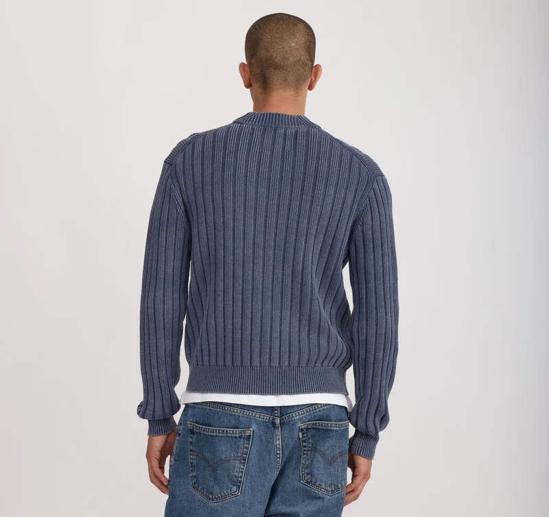 Soft Knit Rib Zip Track Jacket