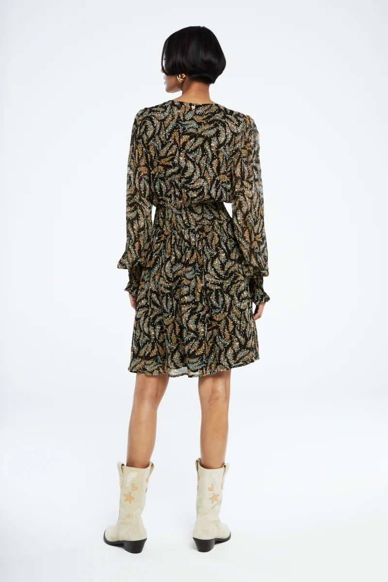 Anjuna Dress Black Confetti
