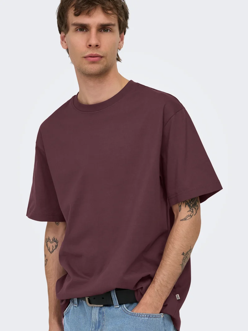 ONSFRED LIFE RLX SS TEE NOOS