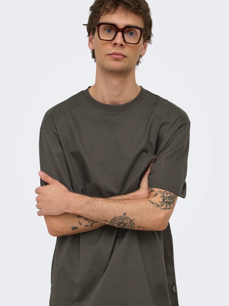 ONSFRED LIFE RLX SS TEE NOOS