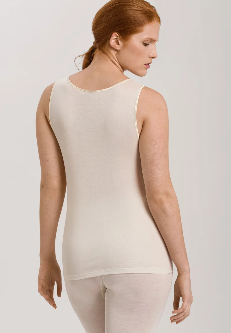 Pure Silk Tank Top | pale cream 071717-070116