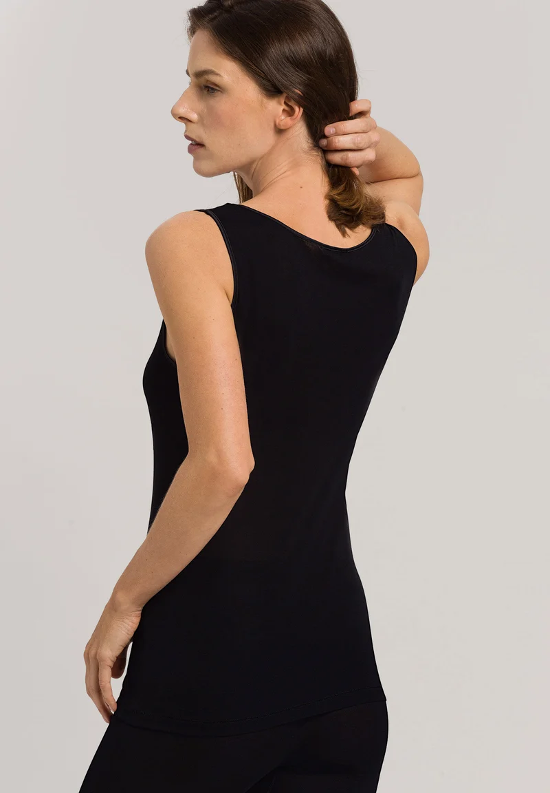 Pure Silk Tank Top | black 071717-070019