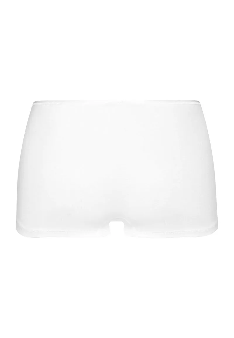 Cotton Seamless Shortleg Pants | white 071631-070101