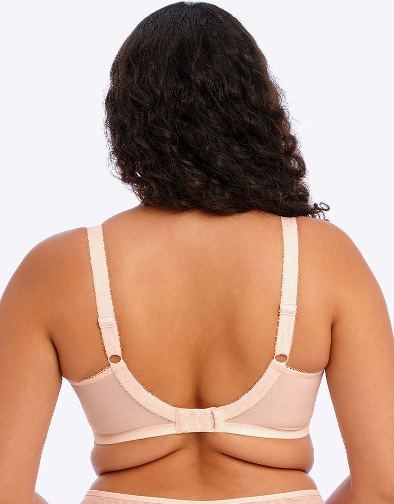 Elomi Namrah Bandless Plunge Bra Pale Blush Pink